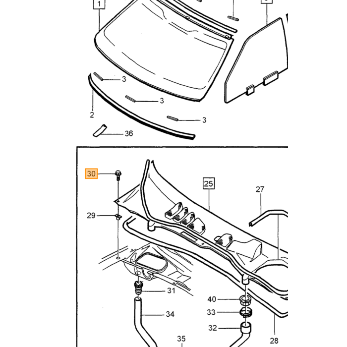 SPACER Volvo, pezzo Volvo nr 9190426