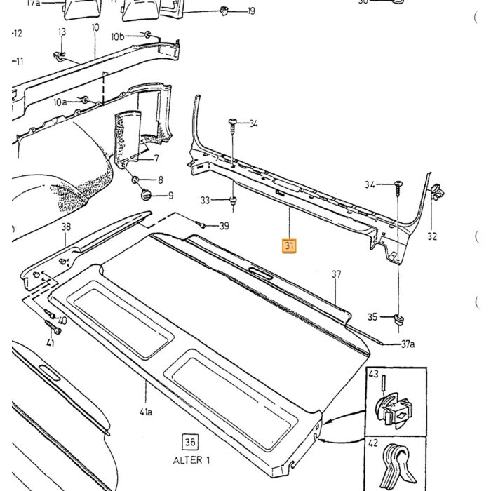 Soglia Decorativa Volvo, Parte Volvo nr 9195228