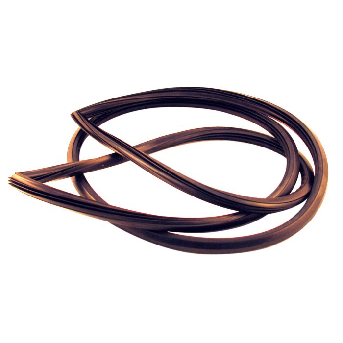Rubber koffer PV444 1947-1953 rand