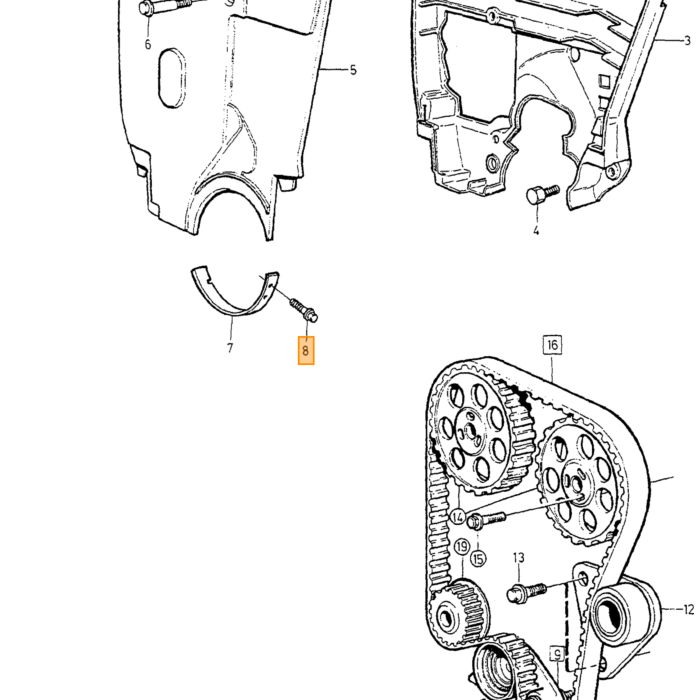 Anello di sicurezza Volvo 1/4 pollice div Volvo pezzo nr 941906