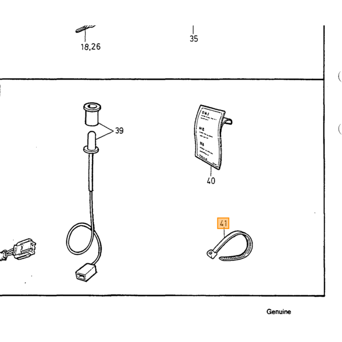 Diode Volvo, pezzo Volvo nr 9442401