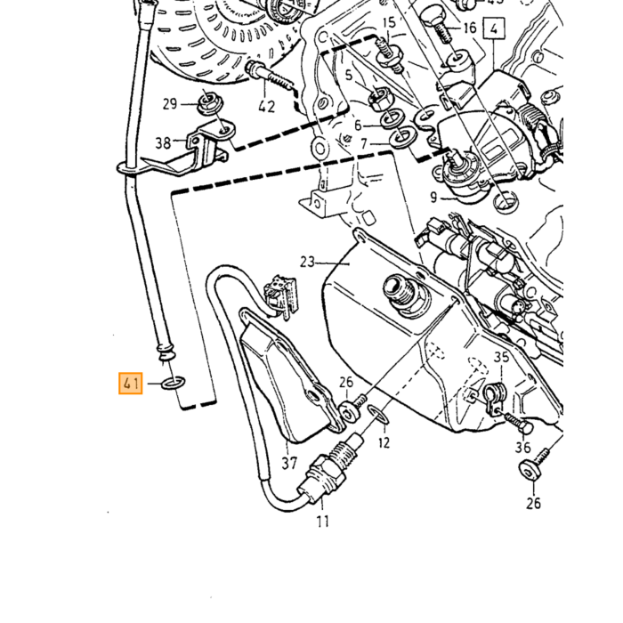 Volvo Interruttore cambio automatico C70-2005 S70+V70+85 Volvo ricambi no 9466012