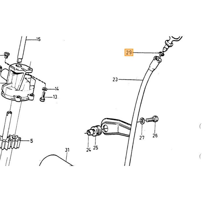 Volvo Astina livello olio di gomma anello B19 B21 B23 + Volvo ricambi no 947114