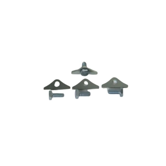 Klepdeksel plaatjes set B18+B20 +boutjes ( 4 stuks )
