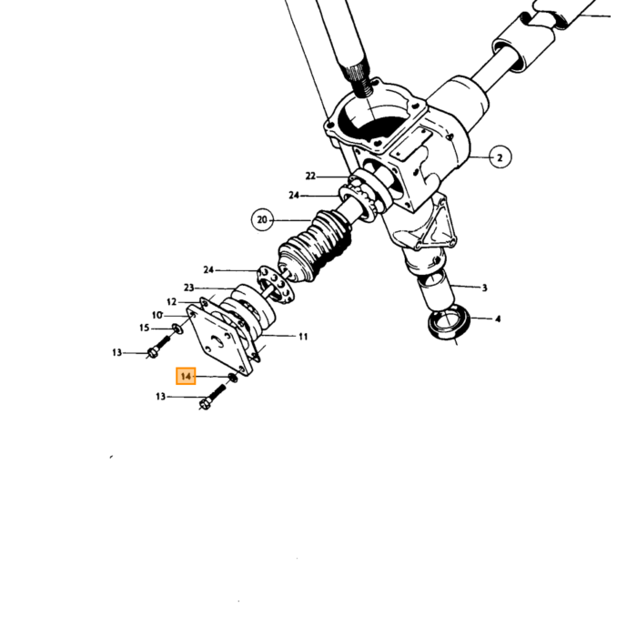 Set di dadi Volvo per asse posteriore 140 145 1/2UNC nylock per oa 955570 braccio di supporto inferiore, ammortizzatore inferiore e barra Panhard, numero di parte Volvo 950356set.