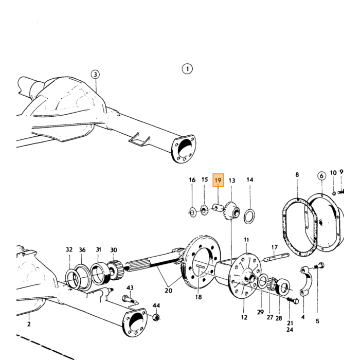 Volvo Dado 7/16UNC nylock supporto motore autobloccante Volvo ricambi no 950365