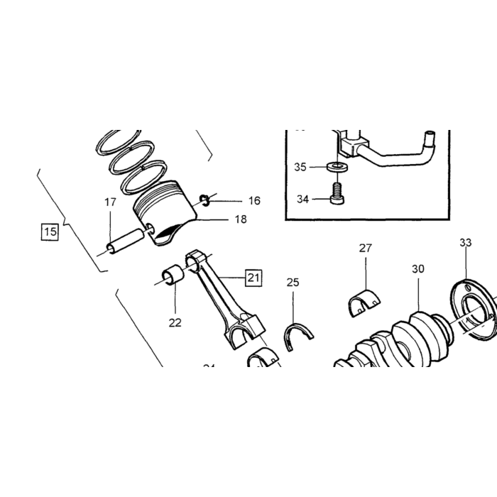 PIN Volvo, pezzo Volvo nr 950543