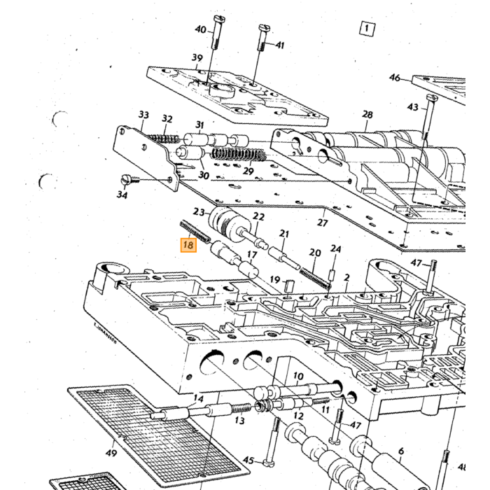 Raccordo a Compressione Volvo, pezzo Volvo nr 954365