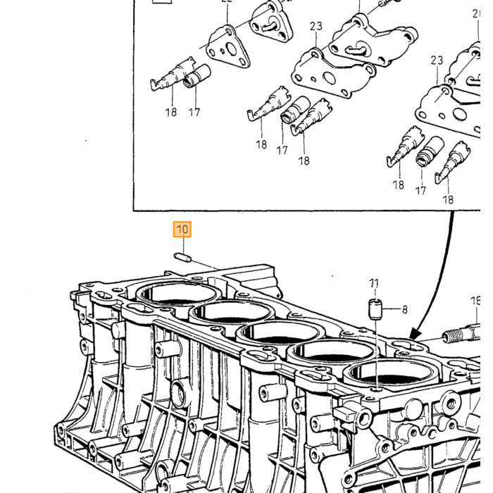 Morsetto per tubo Volvo 28 5 x 7 x 0 6 mm, numero di parte Volvo 976559