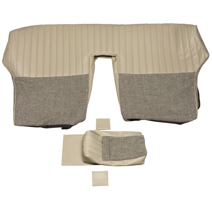 Bekleding Amazon 59-60 achterbank rug 14-112 grijs/wit