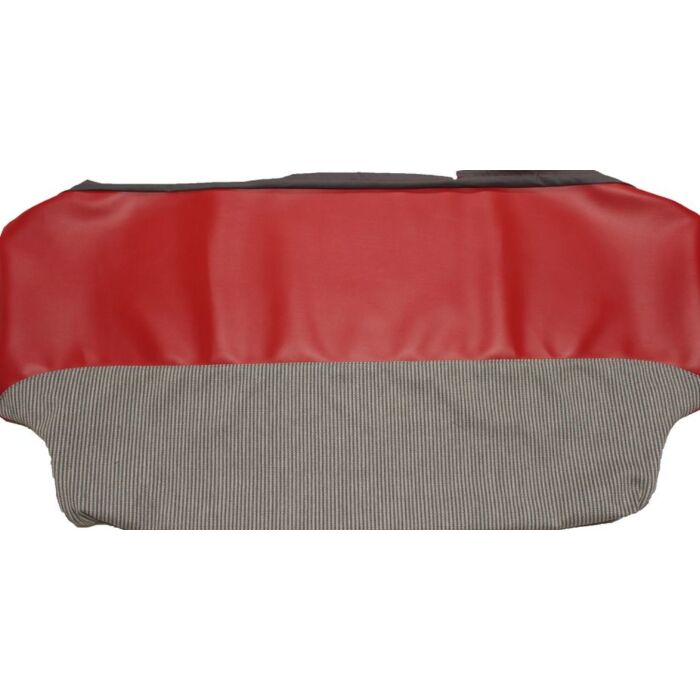 Volvo Rivestimento sedile posteriore 445 rosso-grigio 21 Volvo ricambi no 98703