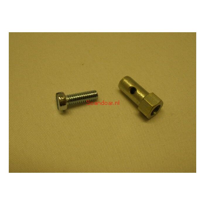 Choke kabel klem vervangen door 1x 418561+ 1x 953003