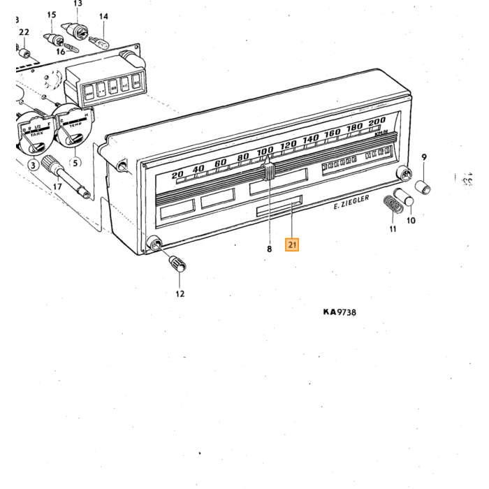 Volvo Ammortizzatore Anteriore Sinistro - Destro Four-C Volvo ricambi no C2501