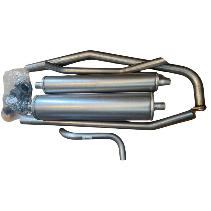 Uitlaatset Duett B18 enkel systeem -1966