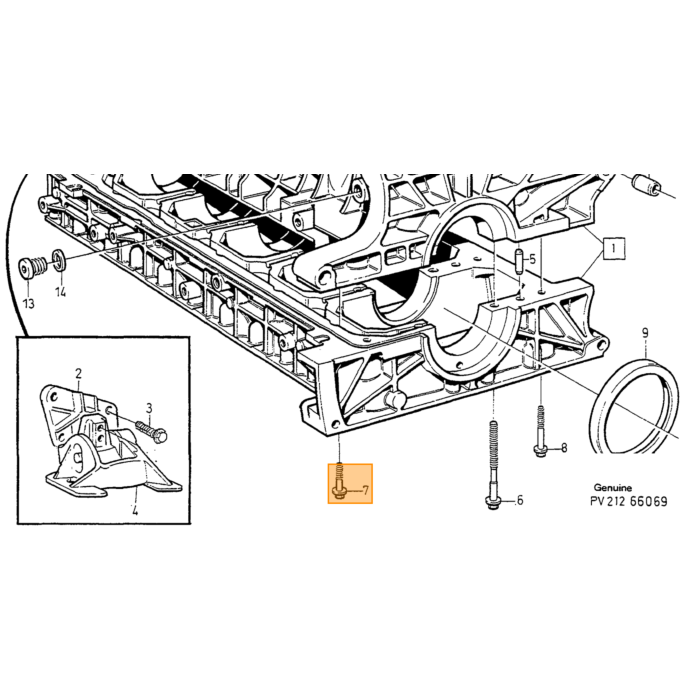 Morsetto per Tubo Volvo RVS 20mm-32mm, numero di parte Volvo D4020