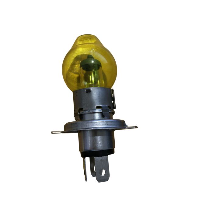 Lampada Volvo 12 volt H4 60/55 watt alogena Gialla (963187) P43t Base Volvo pezzo nr H4G