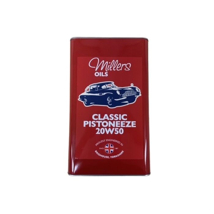 Millers olie 20W50 classic mineral 5 Liter