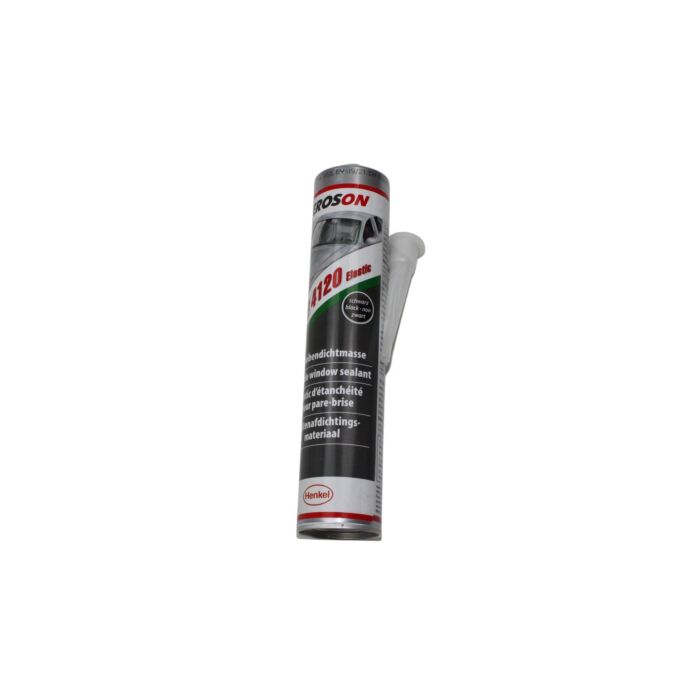 Ruiten kit zwart elastisch koker 310 ml Teroson (voor in rubber geplaatste ruit)