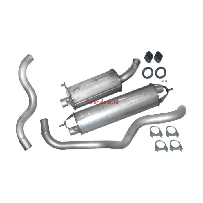 Volvo Gruppo scarico 240+260 inox B21+B23+B230 1983-1993 Volvo ricambi no VOK50902