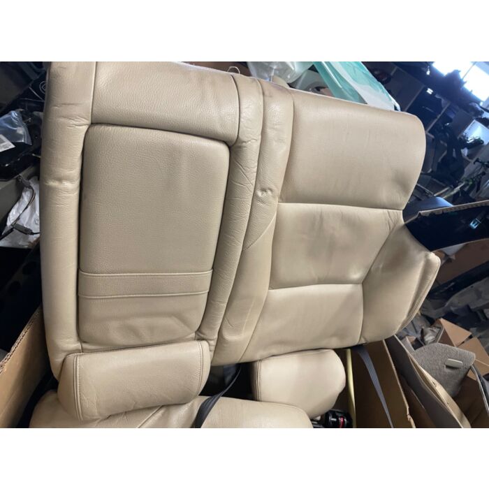 Set di sedili anteriori e posteriori in pelle beige per Volvo V70 S60, rivestimento interno in pelle