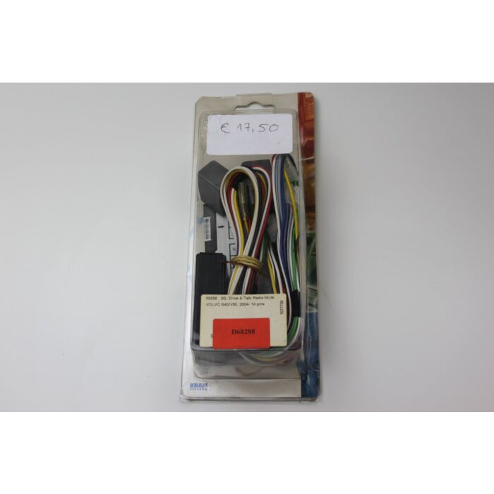Nome del prodotto: "Adattatore Silenzio Radio per Volvo S40/V50 2004+"

Descrizione breve: "Facilita le chiamate in auto, 14 pin, codice 68288"