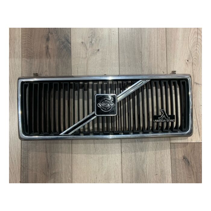 Griglia Incl Cromo Grillerand, Prestazione Originale, per Volvo 240, 242, 244, 245 1981+, Lambda Sond, Usato
