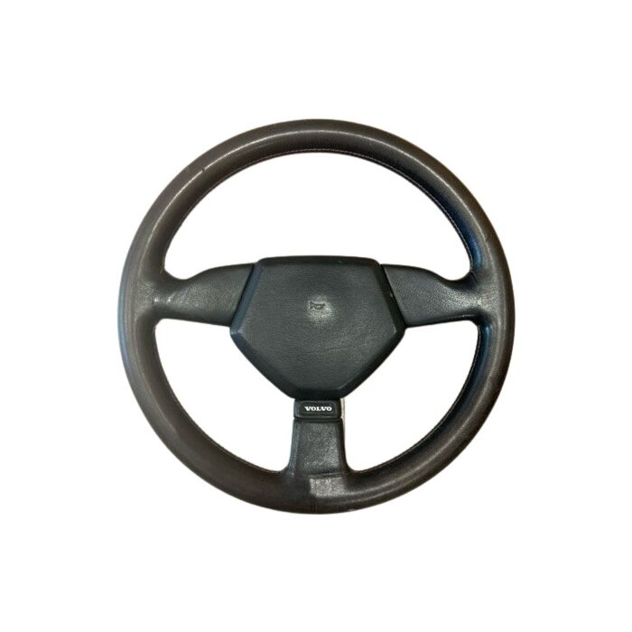 Volante Sportivo, Pelle Nera, Volvo 240, Prodotto Usato
