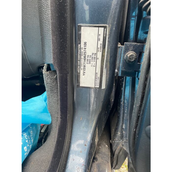Paraurti posteriore Volvo V70 colore blu 466