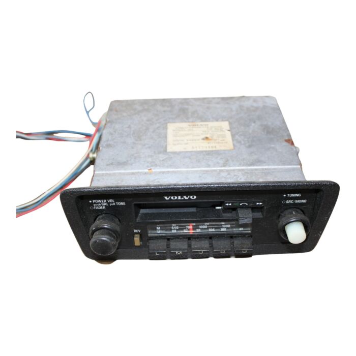 Radio, Radio-Cassetta L/M/U, 12 Volt, per Volvo 240 260 740 760, 8113490879, 51179484, Prodotto Usato