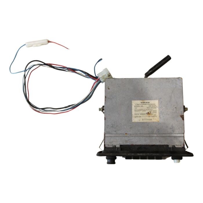 Radio, Radio-Cassetta L/M/U, 12 Volt, per Volvo 240 260 740 760, 8113490879, 51179484, Prodotto Usato