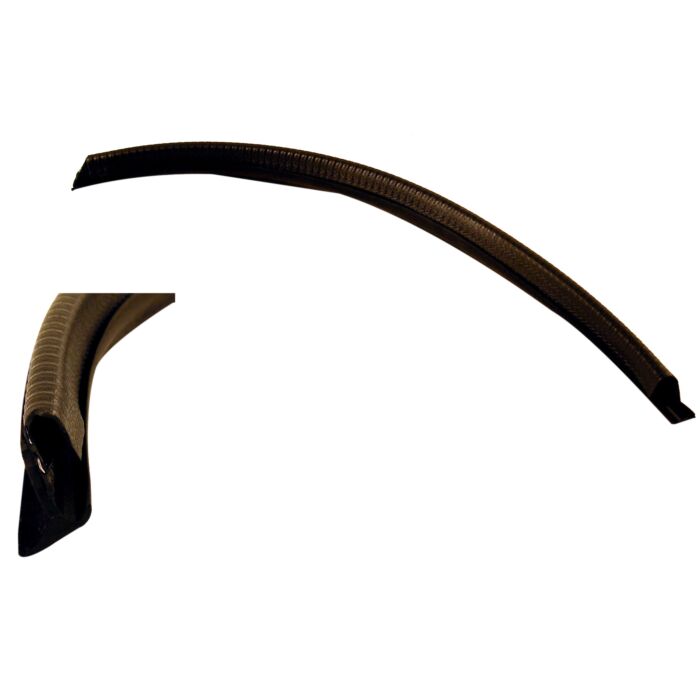 Rubber schraaprubber 144+164 voorportier 144-chassisnr -137.400 164 -chassisnr -102949