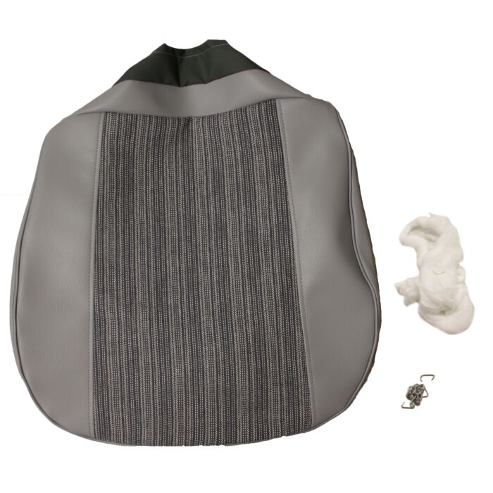 Bekleding Amazon stoelhoes grijs zitting +rug SET 408-235 incl 690849
