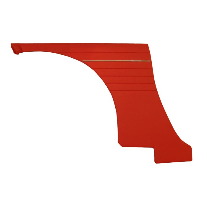 Bekleding P1800S zijpaneel links+rechts  achter rood  set incl 691042