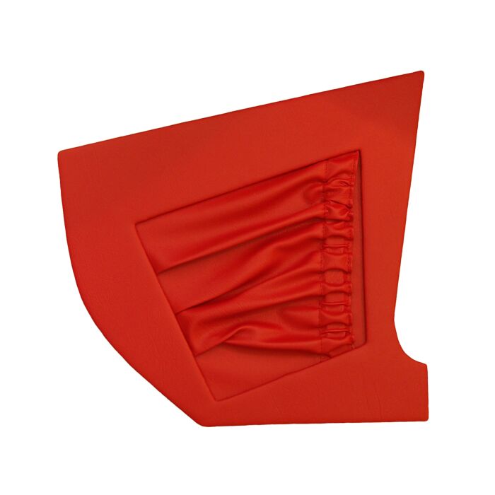Bekleding P1800E rood achterpaneel rechts