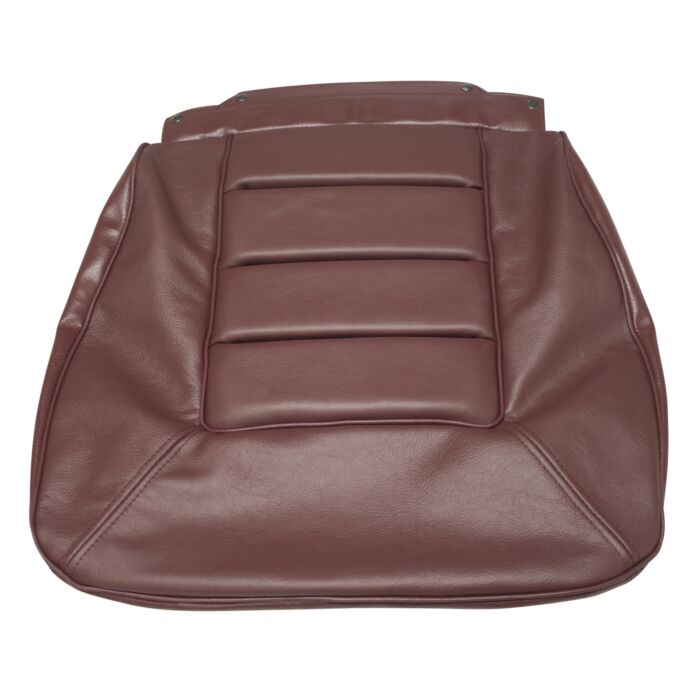 Bekleding 164 rood/maroon leer voorstoel cover zit 915-688