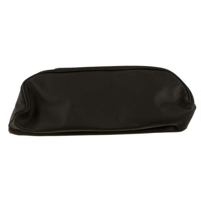 bekleding P1800S/E hoofdsteun leer Zwart 