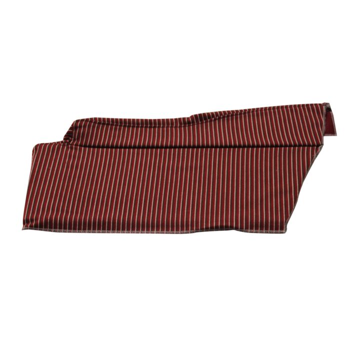 Bekleding PV444 zijpaneel rechts achter onder rood/grijs type AS-HS 1951-1955 93 107 ZIE SET 94557