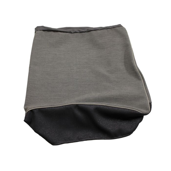 Bekleding PV444 achterbank hoes zitting blauw/grijs K-L 1956-1957 1-110