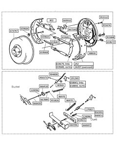 Prodotto posteriore rem per Volvo PV544