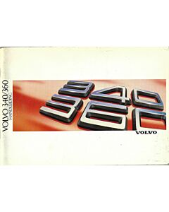 Manuale Volvo 340/360 in Olandese