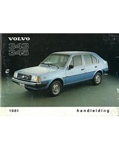 Manuale Volvo 343/345 1981 Olandese
