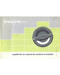 Manuale Volvo 340 1986 Francese