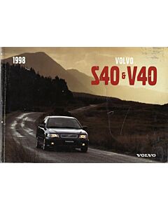 Manuale Volvo v40 1998 Francese
