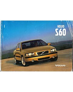 Manuale Volvo s60 2001 prodotto svedese