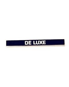 Embleem  140  DE LUXE achter op koffer