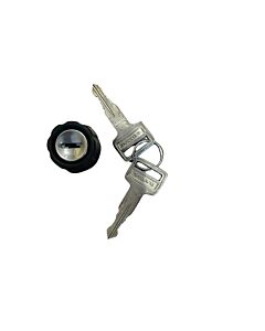 Slot dashboardkastje 240+260 1981+ (diam 21.6 mm) met 2 sleutels