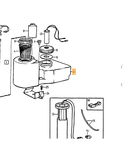 Reservoir Ruitensproeier 3 2L Volvo 740 760 780 940 960 S90 V90 alleen gebruikt leverbaar