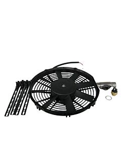 Koelfan ventilator / electrische fan / 32cm diameter / compleet met temperatuur sensor en montageset  extra koel fan Aamazon PV544 P1800