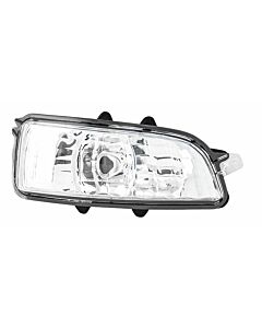 richtingaanwijzer knipperlicht glas in spiegel rechts V50 V70 C30 S60 V40 S40 S80 C70 glas met reflector compleet