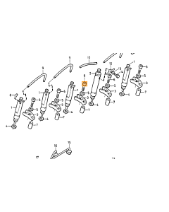 injectie klep Injectiesysteem: LH-Jetronic